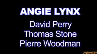 Angie lynx отлично потрахалась на кастинге Вудмана