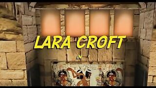 Лару Крофт ебут толпой монстры